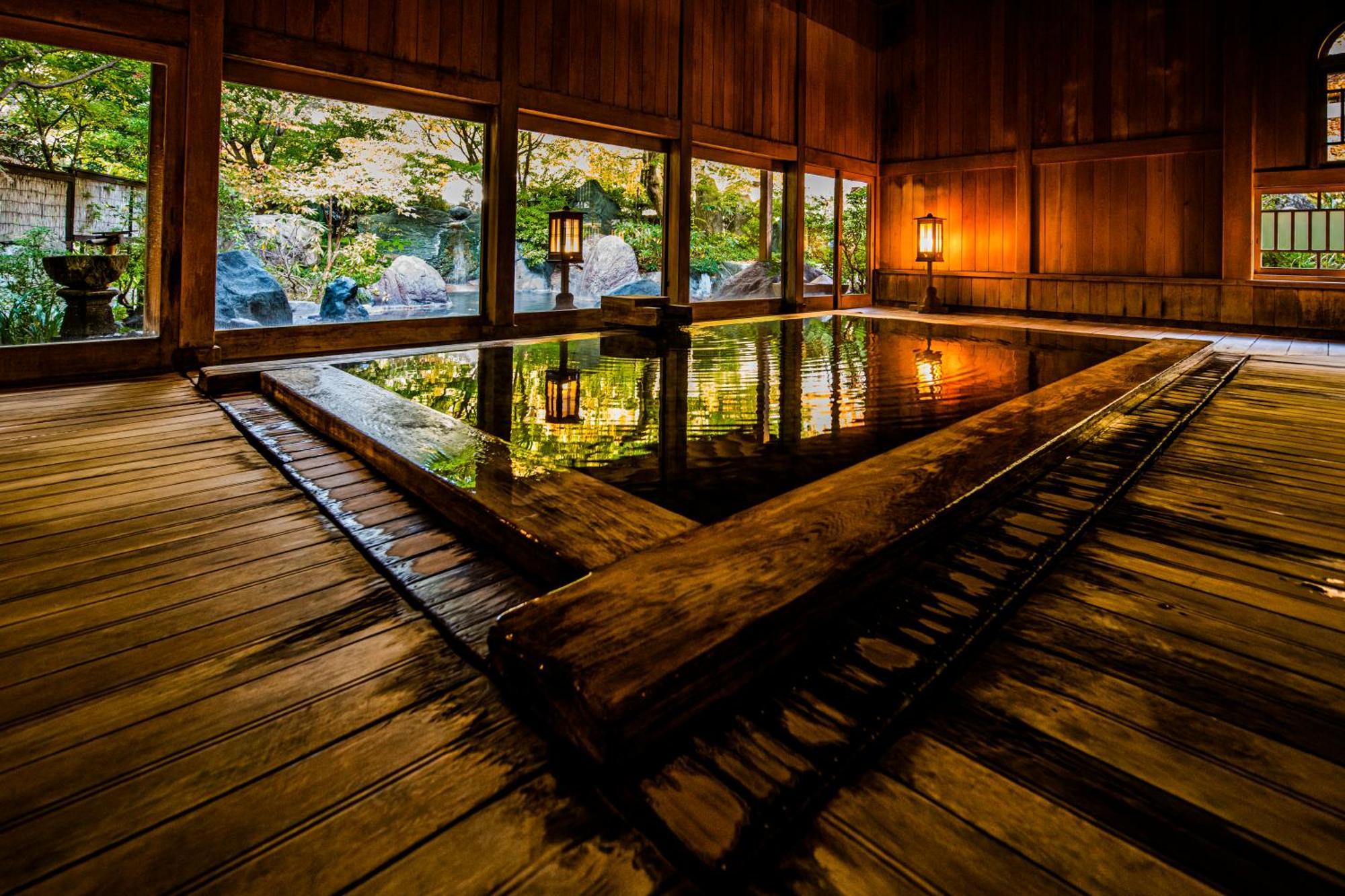 Houshi Onsen Chojukan Minakami Exterior foto